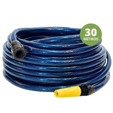 Imagem de Mangueira 1/2" De PVC 30 Metros Para Jardim Com Esguicho - Verde Garde