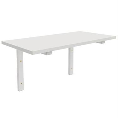 Imagem de Prateleira em MDF Com Cantoneira Comac, Branco, 60 cm
