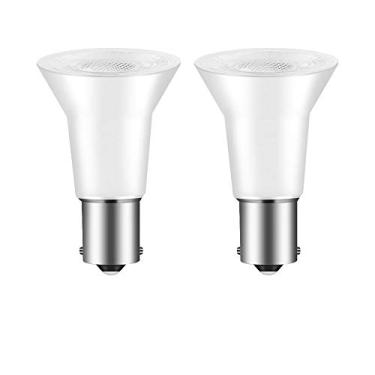 Imagem de 1156 1141 1383 1139 12V 24V Lâmpada refletora de LED para leitura de lâmpada de mesa em barco RV Camper Marine, luz de elevador BA15S única baioneta contato 2,5W 250lm substituição 25W Daylight 5000K Pacote com 2