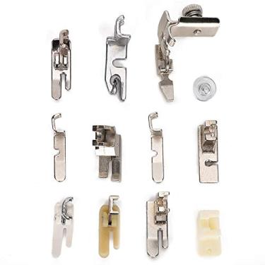 Imagem de Máquina de Costura Presser Pés Conjunto Universal do Vintage Máquina de Costura Presser pé Kit Doméstico Diy Acessórios de Costura