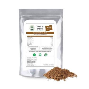 Imagem de Guaraná em Pó Puro e Natural 500g - Raiz e Sabor