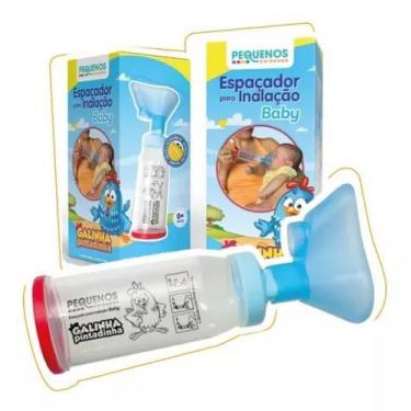 Imagem de Espaçador De Medicamento Aerosol Infantil Inalação - Galinha Pintadinh