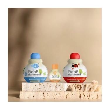 Imagem de Kit Bebe Natureza Shampoo + Condicionador + Colonia 230ml