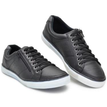 Imagem de Sapatenis Masculino Ziper Elastico Calce Facil Casual 754 - Starfox, P