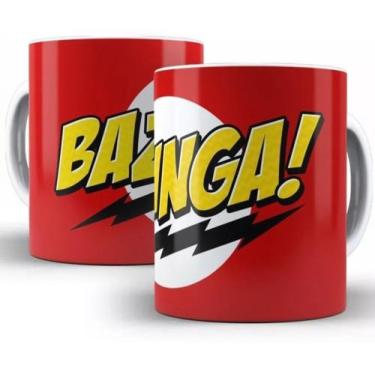 Imagem de Caneca The Big Bang Theory Bazinga Série Geek - Mega Oferta! - NG Deco