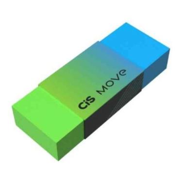 Imagem de Borracha Move Degradê Azul e Verde Neon Cis