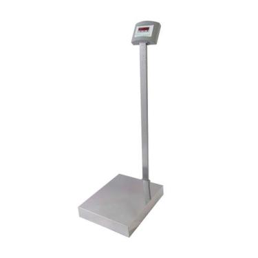 Imagem de Balança Plataforma W300 LED - 40x50 - 300Kg/50g c/Coluna - Selo Inmetr