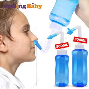 Imagem de Limpador nasal 300ml tipo almotolia - supermedy