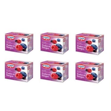 Imagem de 6un Chá Frutas do Bosque 10 Sachês - Dr. Oetker - Dr Oetker, CHÁ  MIST