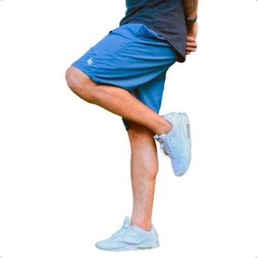Imagem de Bermuda  Short Academia Masculina Praia Treino Corrida Tactel com Elas