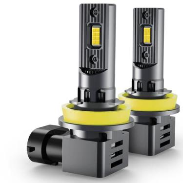 Imagem de Lâmpadas de nevoeiro RCJ H11/H8/H9 Super Bright Cool White 6000K 12V