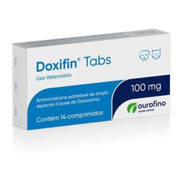 Imagem de Doxifin Tabs 100mg C/ 14 Comprimidos - Ouro Fino