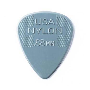 Imagem de Palheta Nylon Standard 0,88mm Cinza Escuro Pct C/6 44r.88 Dunlop (1982