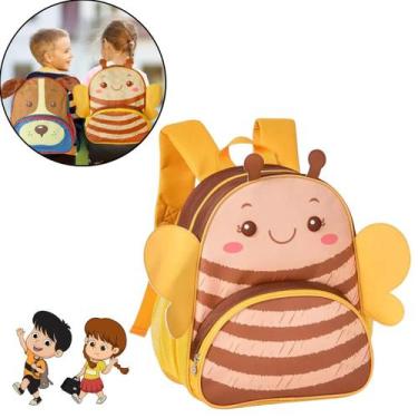 Imagem de Mochila de Costas Infantil Com Alças Clio Pets Bichinhos 3D Menino Men