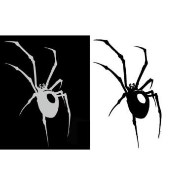 Imagem de Adesivo Aranha Pequena Caminhão Carro Tanque De Moto Capacete - MBM, P