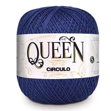 Imagem de Linha Queen Círculo nº 5 - 100% Algodão Egípicio, 2856 ANIL PROFUNDO