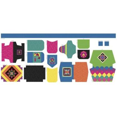 Imagem de Tecido Estampado para Patchwork - Baltimore By Tais Favero : Pack de M