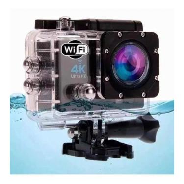 Imagem de Câmera 4k Action HD Sport Wifi Filmadora Wi-fi de Mergulho Pro - Ultra
