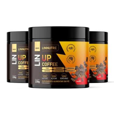 Imagem de Café Termogênico LinUp Coffee - 3 unidades - LinNutre
