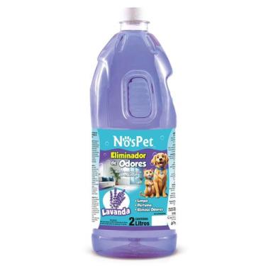 Imagem de Desinfetante Eliminador De Odores Pet Limpador Lavanda 2Lt - NOSPET