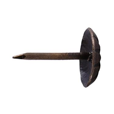Imagem de [100 peças] Alfinetes, Tachinhas, Alfinetes de Ferro, Clipes, Tom de Bronze, Tábua, Tachinhas de Tambor, Fechos, Pregos Decorativos, Estilo Antigo, sofá, Sapatos, Porta,