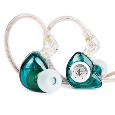 Imagem de Fones de ouvido com fio KZ EDX PRO com fio 1DD fones de ouvido com fio HiFi graves profundos com driver dinâmico de 10 mm com cabo removível