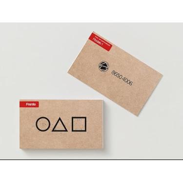 Imagem de Cartões de Visita Personalizados 100 Unidades - squid - game - round 6 (Modelo 1: Original)