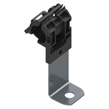 Imagem de Hellermann Tyton North America 151-01460 Braçadeira de catraca P, diâmetro do pacote de 1,3 a 2 cm, comprimento de 90 graus, diâmetro do furo de 1,3 cm, PA66HIRHSUV, preto, 3,5 cm de largura, 13 cm de