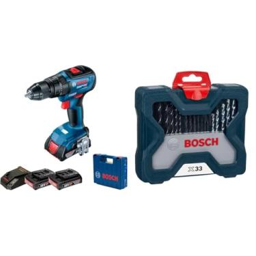 Imagem de Kit Bosch GSB 18V-50 Brushless + Kit X-Line 33pç