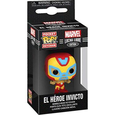 Imagem de Funko Pop! Keychain: Marvel Luchadores - Iron Man