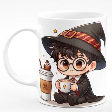 Imagem de Caneca de Porcelana Harry Potter 325ml Cup Owl - PRMUG