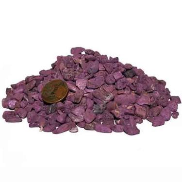 Imagem de Purpurita Roxa Natural Pedra Rolada Miúdo Para Orgonite 100g - Varejo