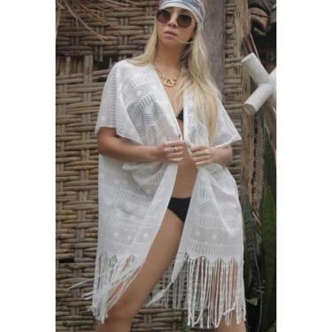 Imagem de Saída de Praia Vazada Longa-Feminino