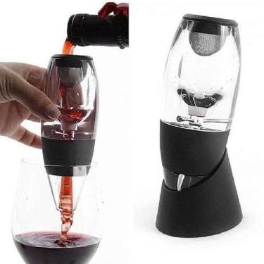Imagem de Aerador De Vinho Filtro Decantador Decanter luxo - wellmix