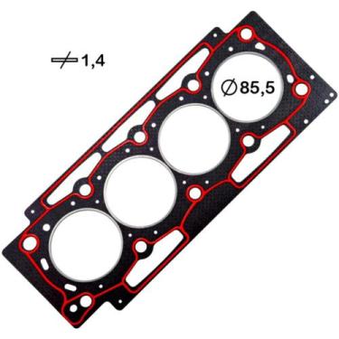 Imagem de Junta do cabeçote Peugeot 306 1994 a 2000 BASTOS 1515141PK
