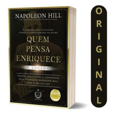 Imagem de Livro Quem Pensa Enriquece O Legado Napoleon Hill