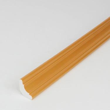 Imagem de Tiras de teto decorativas de PVC autoadesivas de 5M, moldagem de canto redondo e triangular, acabamento de borda de parede para bordas de gabinete, decoração de casa e canto, instalação fáci