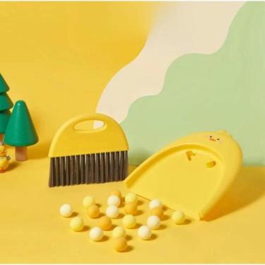 Imagem de Kit Pá e Vassoura de Mão Para Limpeza Bichinhos  Gancho TRC - Pra vc ,