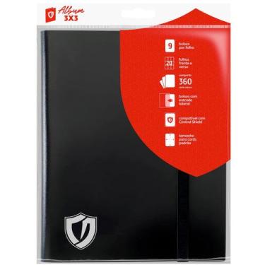 Imagem de Central Álbum Portifolio Binder 3x3 Pocket 9 Bolsos Pokemon Magic Yugi
