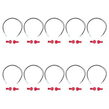 Imagem de Kit 10 Sensor Geladeira Electrolux DF35A DFN39 RFE38 DW42X - Brazan