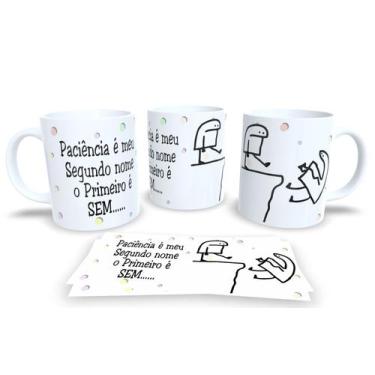 Imagem de Caneca de Porcelana Personalizada Flork Frases Engraçadas, Divertidas 