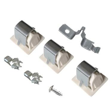 Imagem de Kit de reparo de trava de porta para secadora 279570 compatível com Kenmore Whirlpool KitchenAid Roper secadora lava-louças