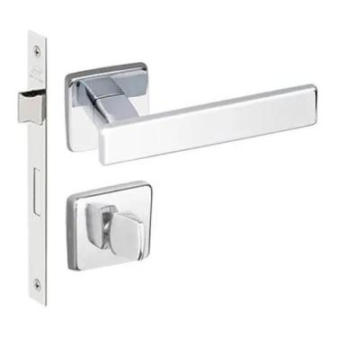 Imagem de Fechadura Porta Banheiro Metro Light 55mm Cromada Imab