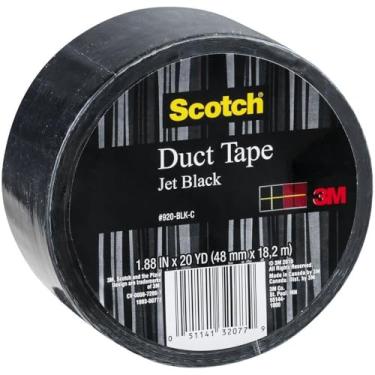 Imagem de 3M 920-BLK-C 20 Yards Jet Black Duct Tape