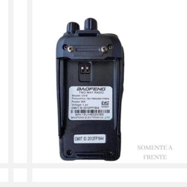 Imagem de Frente Do Rádio Baofeng UV-6 Reposição - Lellis Rocha