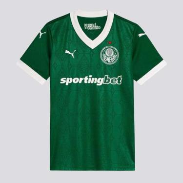 Imagem de Camisa Puma Palmeiras I 2025 Feminina, GG