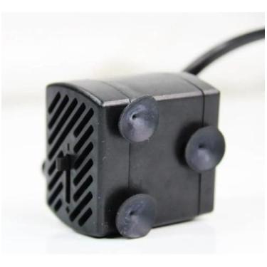 Imagem de Bomba Submersa Aquário Bebedouro Pet Fontes Hidroponia Motor Submersa 