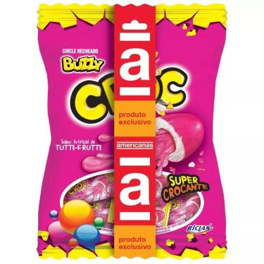 Imagem de Chiclete Buzzy Croc Tutti-Frutti 80g
