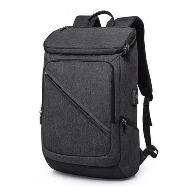 Imagem de Mochila Notebook 14 15.6 Tablet Antifurto Modelo 17008 Cinza