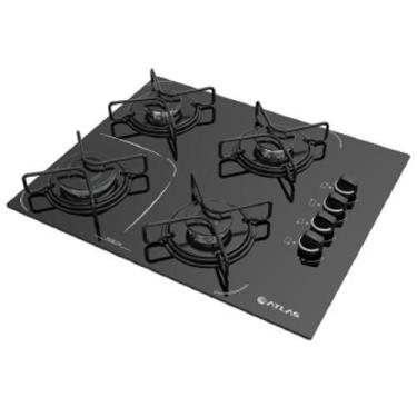 Imagem de Fogao 4b Atlas Agile Up Glass Mesa Vidro Cooktop - 3000010